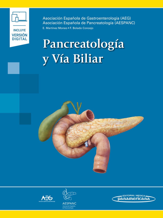 AEG - Asociación Española de Gastroenterología. Pancreatología y Vía Biliar. 1a ed. 2024 ¡¡¡NOVEDAD, NOVEDAD, NOVEDAD!!!
