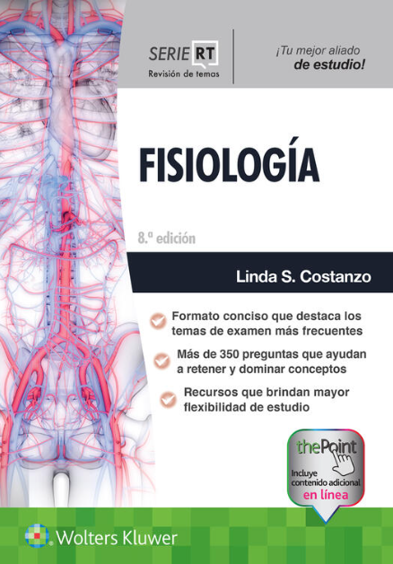 Costanzo S. Linda. Serie RT. Fisiología. 8va ed. 2023