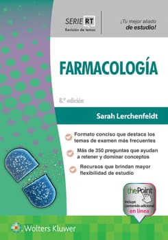 Sarah Lerchenfeldt. Serie RT. Farmacología. 8a ed. 2026 ¡¡¡NOVEDAD, NOVEDAD, NOVEDAD!!!
