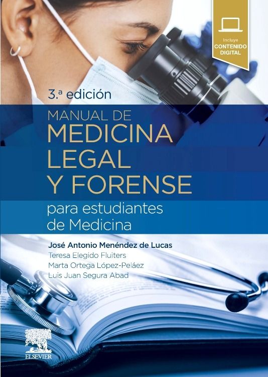 Menéndez de Lucas José Antonio. Manual de Medicina Legal y Forense para Estudiantes de Medicina. 3a ed. 2025