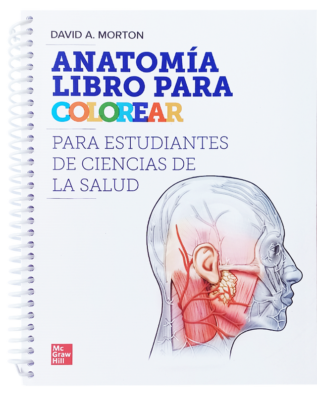 Morton. David. Anatomía Libro para Colorear. 1a ed. 2023