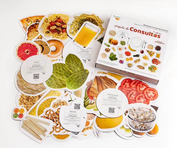NutriKit® 115 (antes 103) Réplicas de Alimentos Paquete de Consultas 5aEd 2023