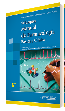 Velázquez. Manual de Farmacología básica y clínica. 1a ed. 2013.
