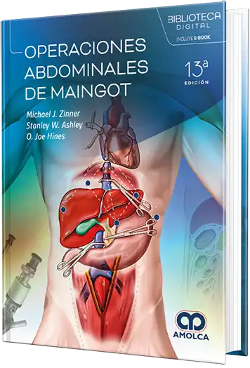 Michael J. Zinner. Operaciones abdominales de Maingot. 13a ed. 2024 ¡¡¡NOVEDAD, NOVEDAD, NOVEDAD!!!