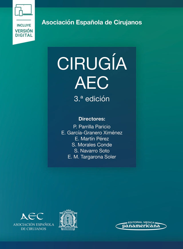 AEC Asociación Española de Cirujanos. Cirugía AEC. 3a ed. 2023
