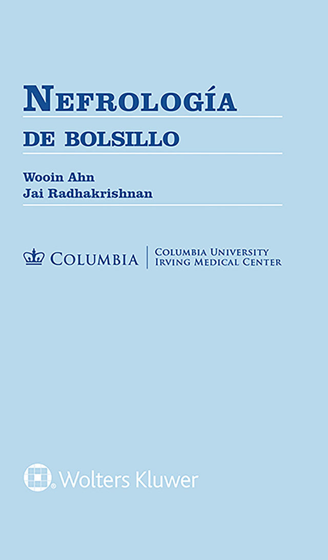 Ahn. Wooin. Nefrología de Bolsillo. 1ra ed. 2022