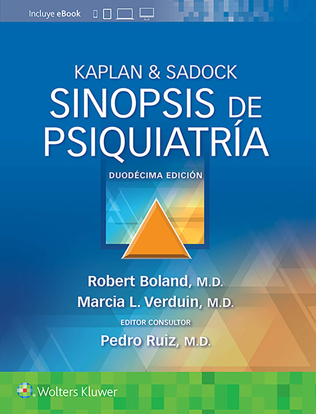 Sadock J. Benjamin Sinopsis de psiquiatría. 12a ed. 2022