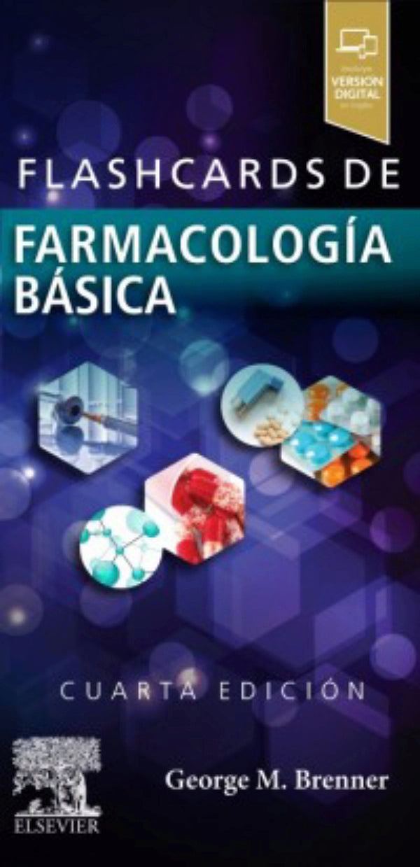Brenner, G., Flashcards de Farmacología básica 4 ed. © 2019 R 2021