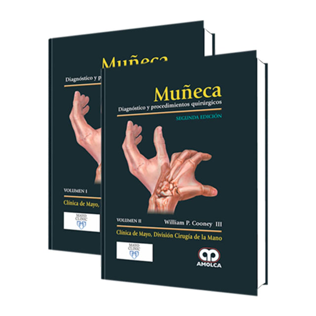 William P. Cooney III. Muñeca, Diagnóstico y Procedimientos Quirúrgico. Volumenes I - II. 2a. ed. 2015