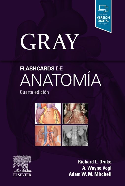 Drake L. Richard. Gray. Flashcards de Anatomía. 4a ed. 2022