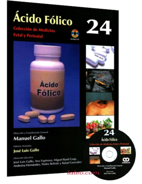 Gallo. Manuel. Ácido Fólico No. 24. Incluye CD. 1a. ed. 2015
