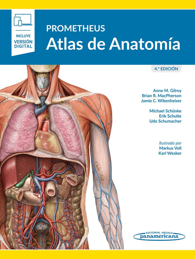 Gilroy M. Anne. Prometheus. Atlas de Anatomía. 4ta ed. 2022