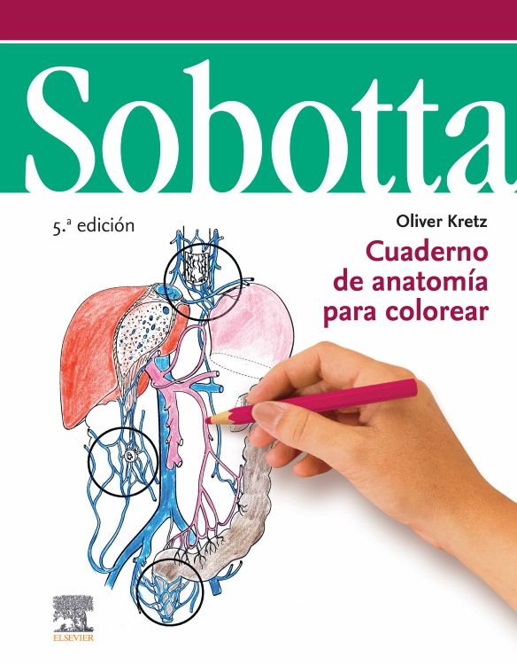 Kretz Oliver. Sobotta. Cuaderno de anatomía para colorear. 5a  ed.2022