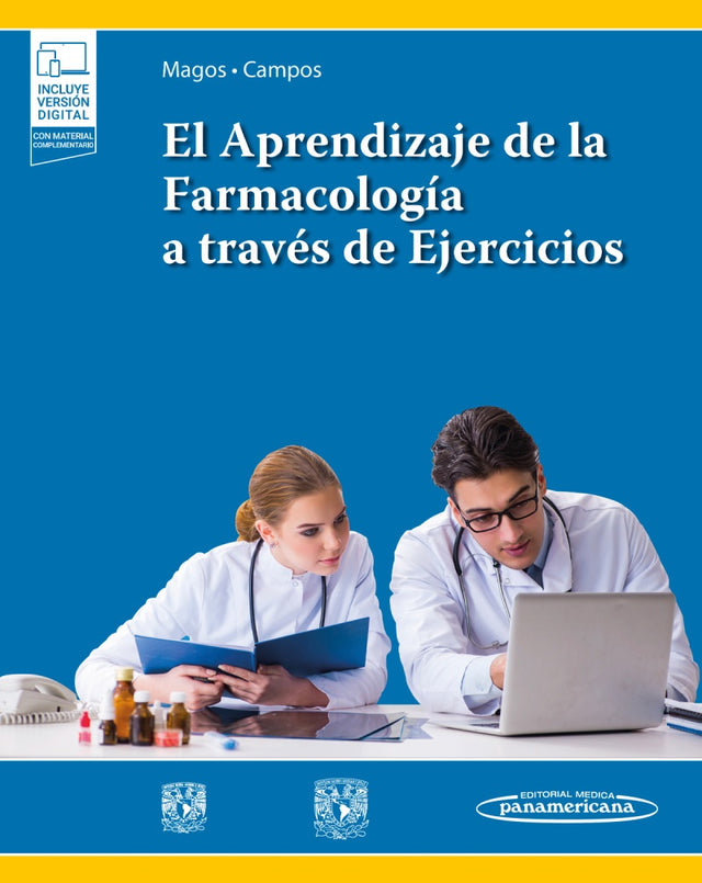 Magos. Gil Alfonso. El aprendizaje de la farmacología a través de ejercicios. 1a ed. 2021