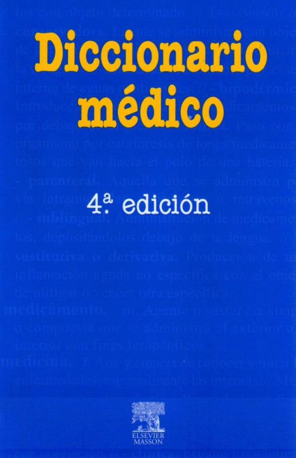 Masson. Diccionario Médico. 4a. ed. 2022
