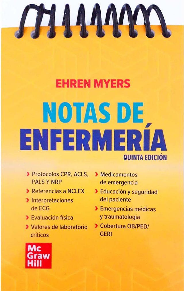 Myers. Ehren. Notas de enfermería. 5a ed. 2020
