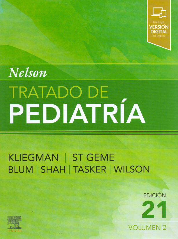 Kliegman, R.M., Nelson. Tratado de pediatría. 21a.  ed.2020