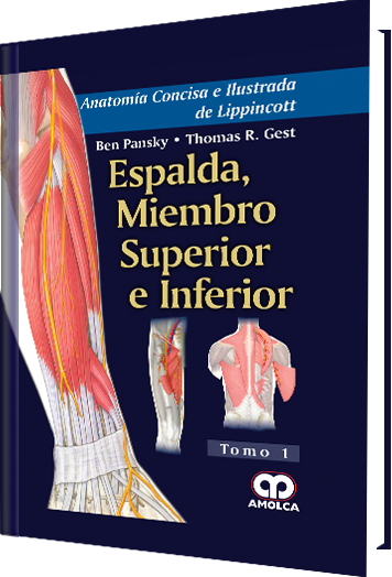 Ben Pansky, Phd, MD Anatomía Concisa e Ilustrada de Lippincott.  Tomo I. Espalda. Miembro Superior I.    1a. ed.  2017