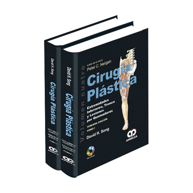 David H. Song Cirugía Plástica Estética. Tercera Edición  2017    . Volumen Cuatro. Tomos I - II