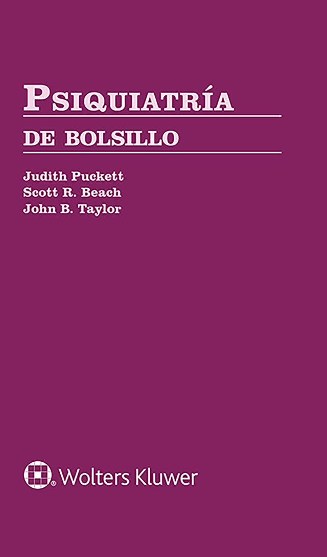 Puckett. Judith. Psiquiatría de Bolsillo. 1ra ed. 2022