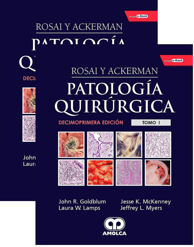 John R. Goldblum. Patología Quirúrgica. Tomos I - II.  Incluye e-Book. 11a. ed.