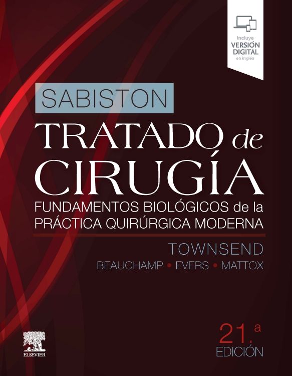 Townsend. Sabiston. Tratado de Cirugia. 21a. ed. 2022
