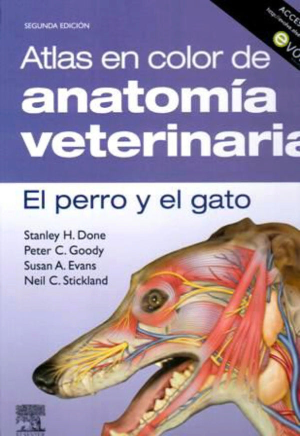 Done, S.H., Atlas en color de anatomía veterinaria. El perro y del gato (incluye evolve) 2 ed. © 2010 R 2020
